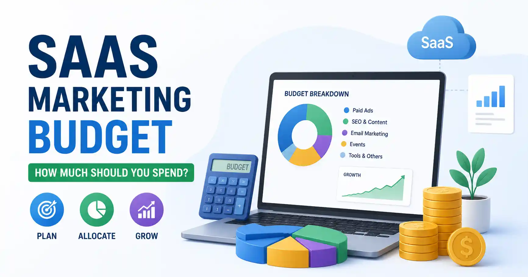 SaaS marketing budget allocation and planning guide