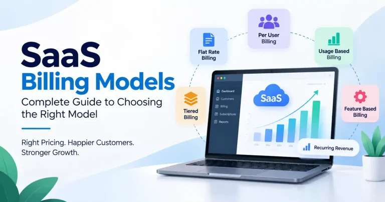 SaaS billing models and pricing structure guide
