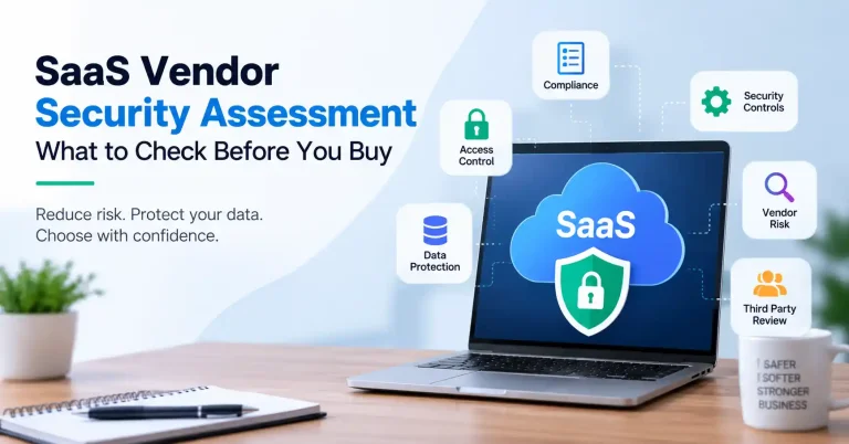 SaaS vendor security assessment checklist