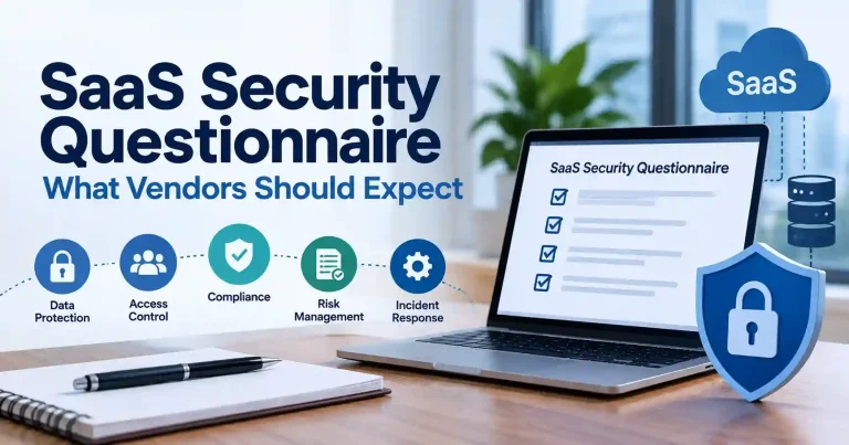 SaaS security questionnaire for vendors