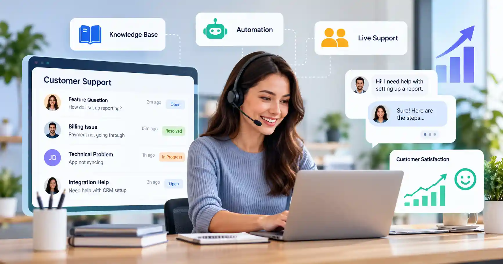 SaaS customer support strategy for growing companies