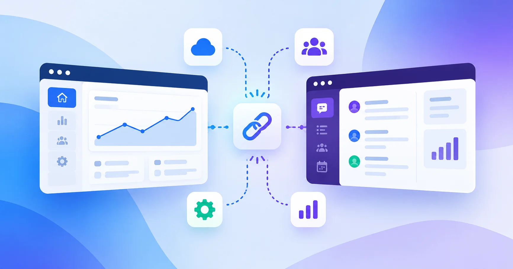 SaaS technology partnerships connecting software platforms through APIs and integrations