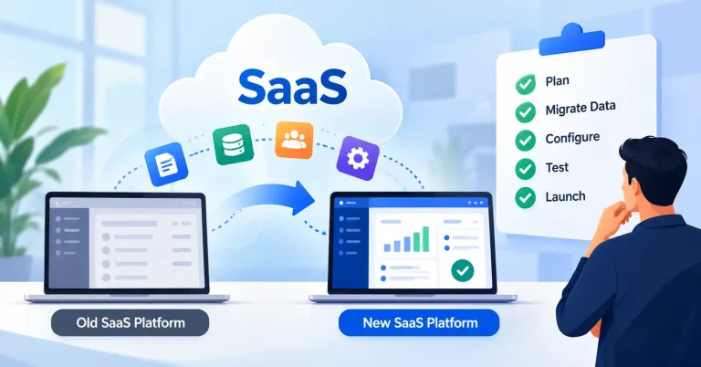 SaaS migration checklist for transferring data and applications to a new platform